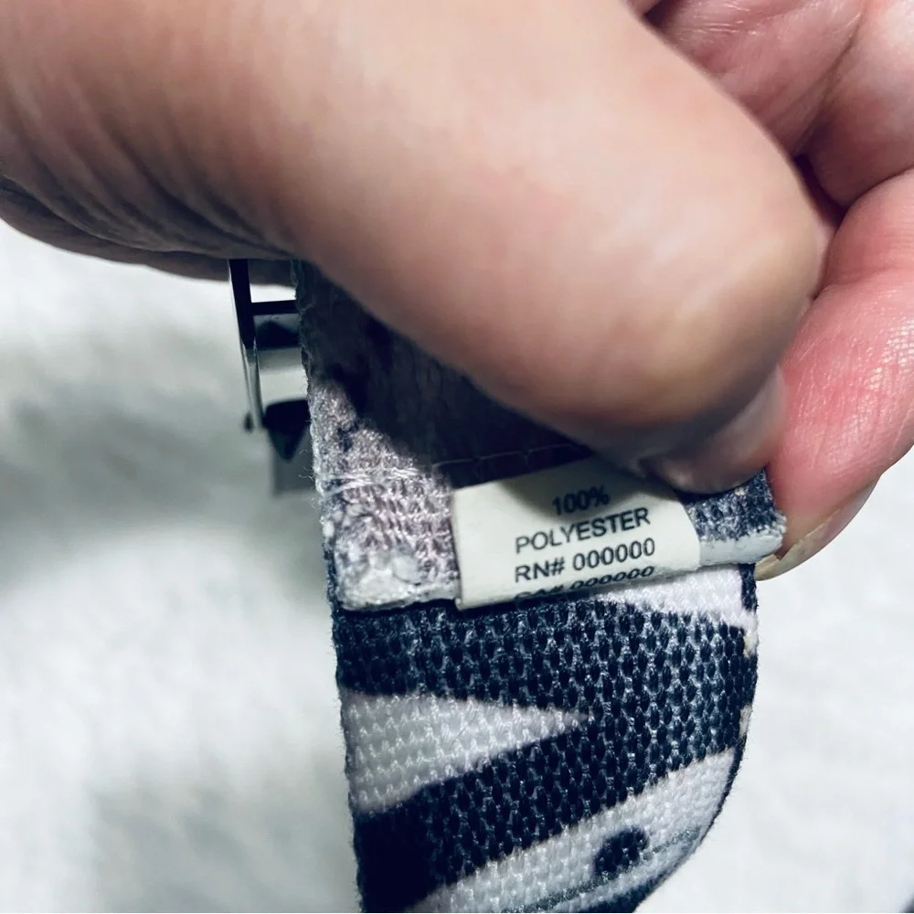 Surfer Black and Gray Belt with Silver Buckle